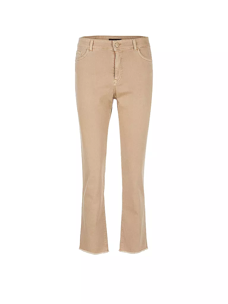 MARC CAIN | Jeans Bootcut Fit 7/8 | Beige
