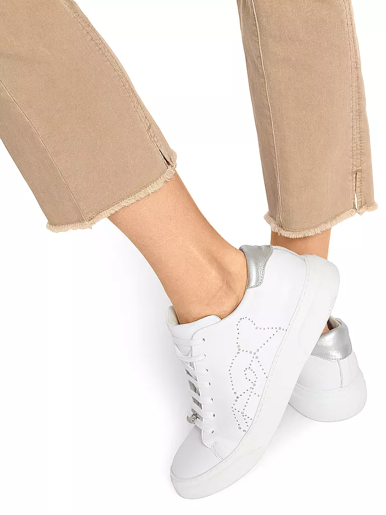 MARC CAIN | Jeans Bootcut Fit 7/8 | Beige