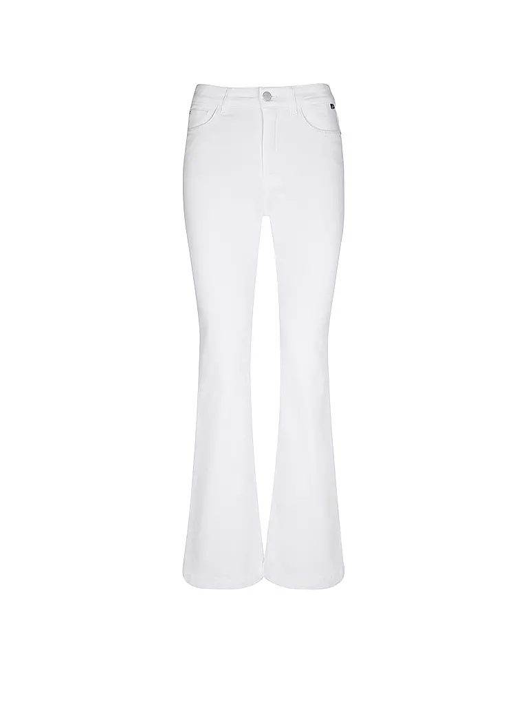 MARC CAIN | Jeans Coupe Évasée FARO | weiss