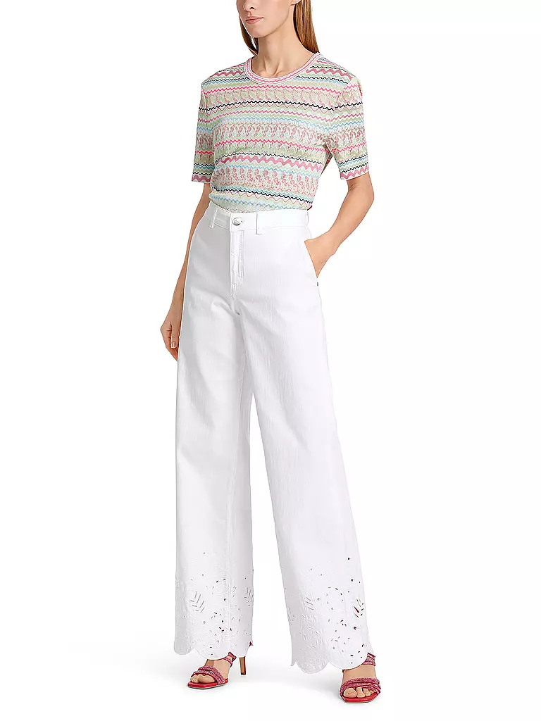 MARC CAIN | Jeans WARRI Coupe ample | Blanc