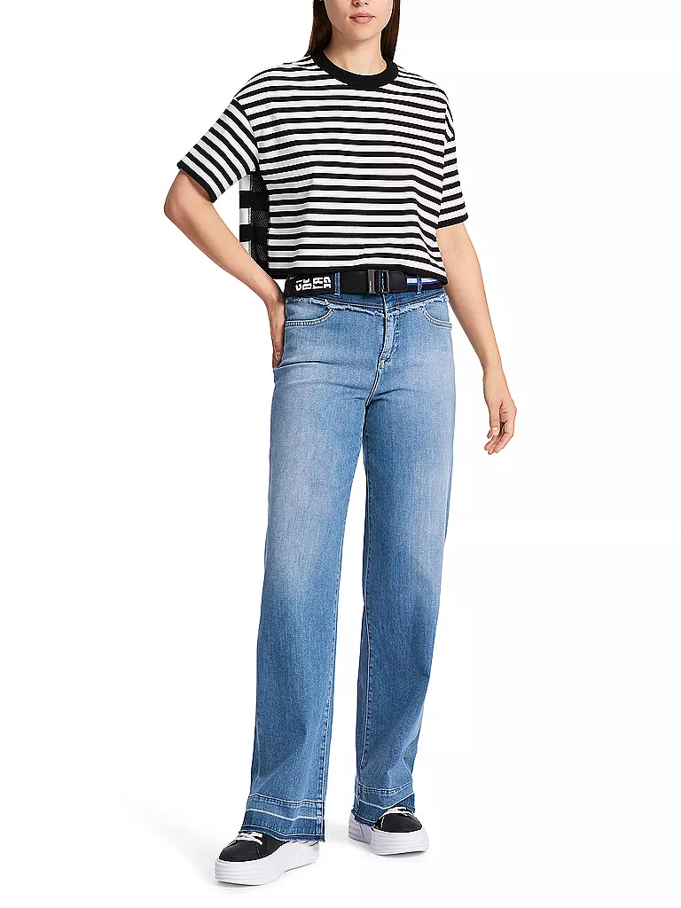 MARC CAIN | Jeans WIDE FIT HIGH WIGAN | Bleu clair