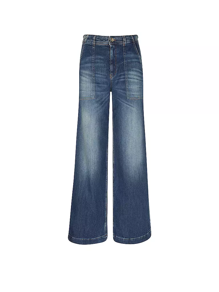 MARC CAIN | Jeans Wide Leg WIGAN | Bleu