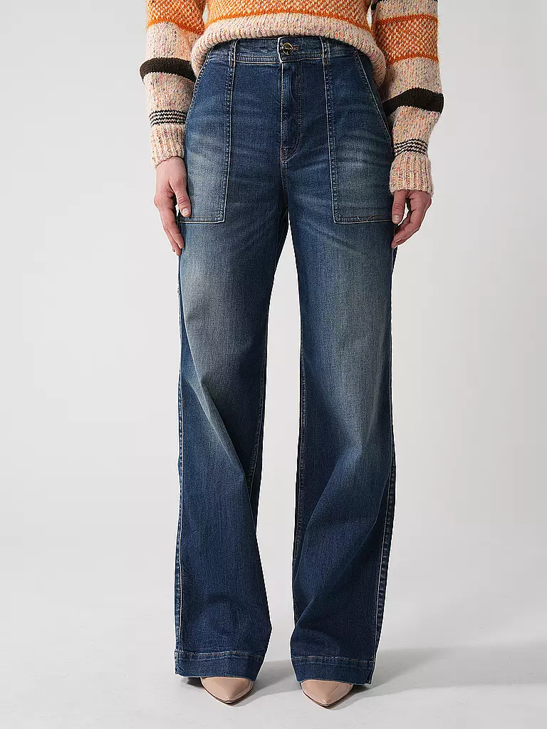 MARC CAIN | Jeans Wide Leg WIGAN | 