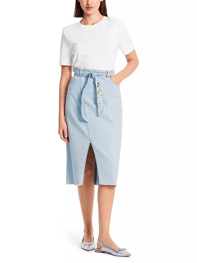 MARC CAIN | Jeansrock | Bleu clair