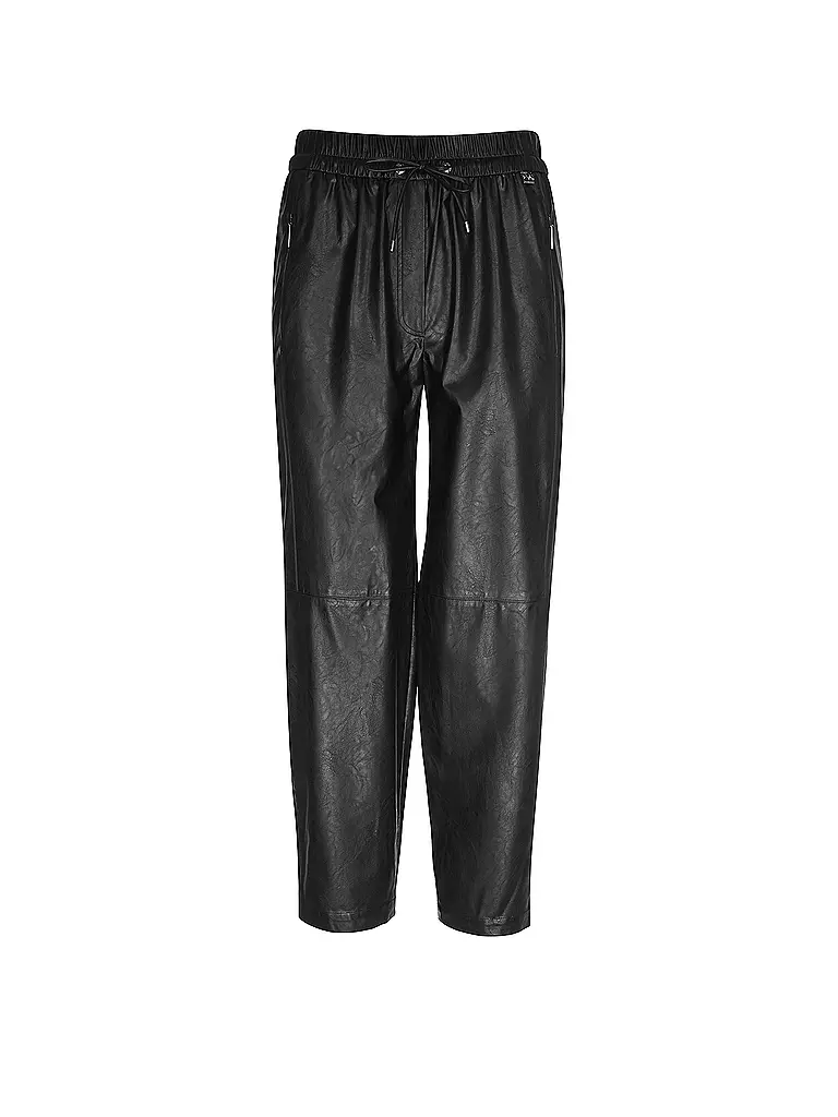 MARC CAIN | Jogging en similicuir RANCHI | schwarz