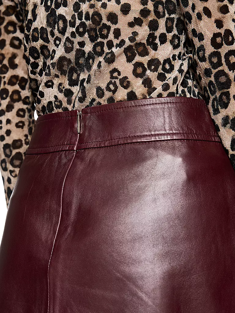 MARC CAIN | Jupe en cuir | 