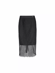 MARC CAIN | Jupe midi | Bleu foncé