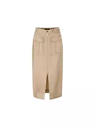 MARC CAIN | Jupe midi | Marron clair