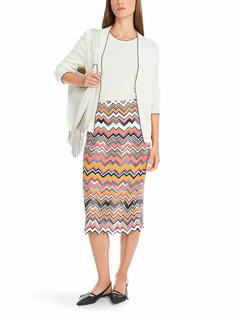 MARC CAIN | Jupe midi | pink