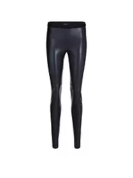 MARC CAIN | Leggings aspect cuir | Bleu