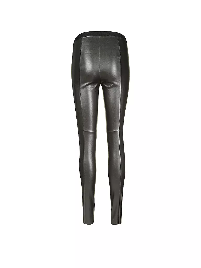 MARC CAIN | Leggings aspect cuir | braun