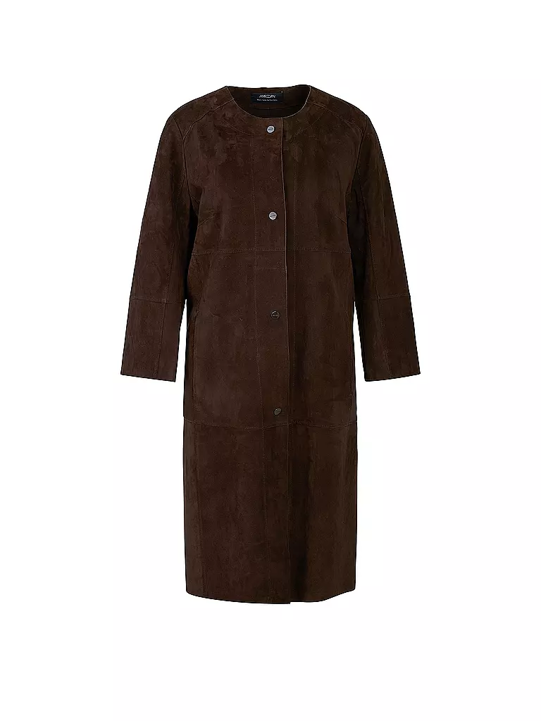 MARC CAIN | Manteau en cuir | braun
