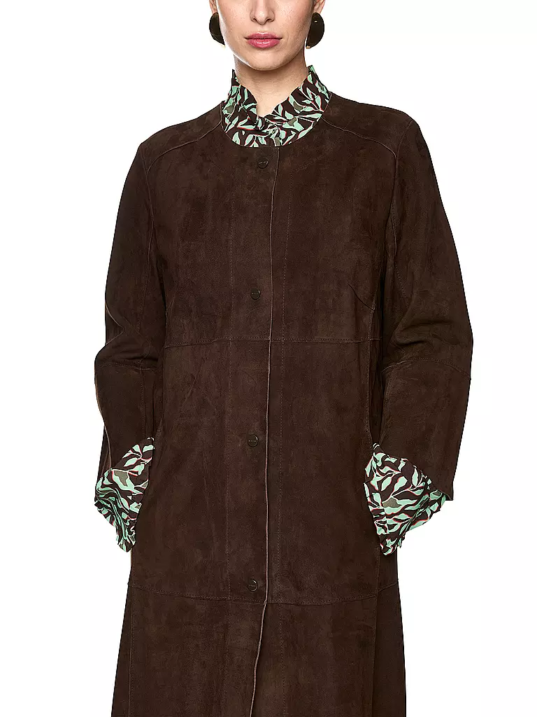 MARC CAIN | Manteau en cuir | 