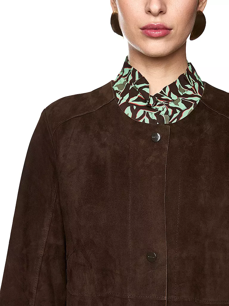 MARC CAIN | Manteau en cuir | 