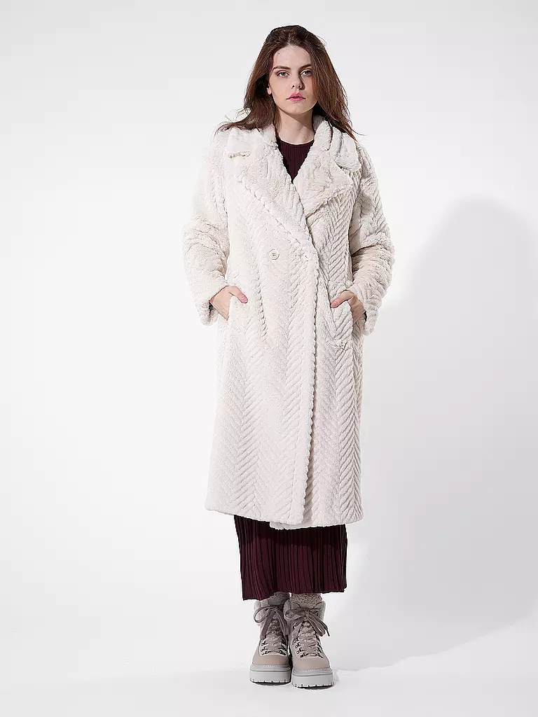 MARC CAIN | Manteau en fausse fourrure | 