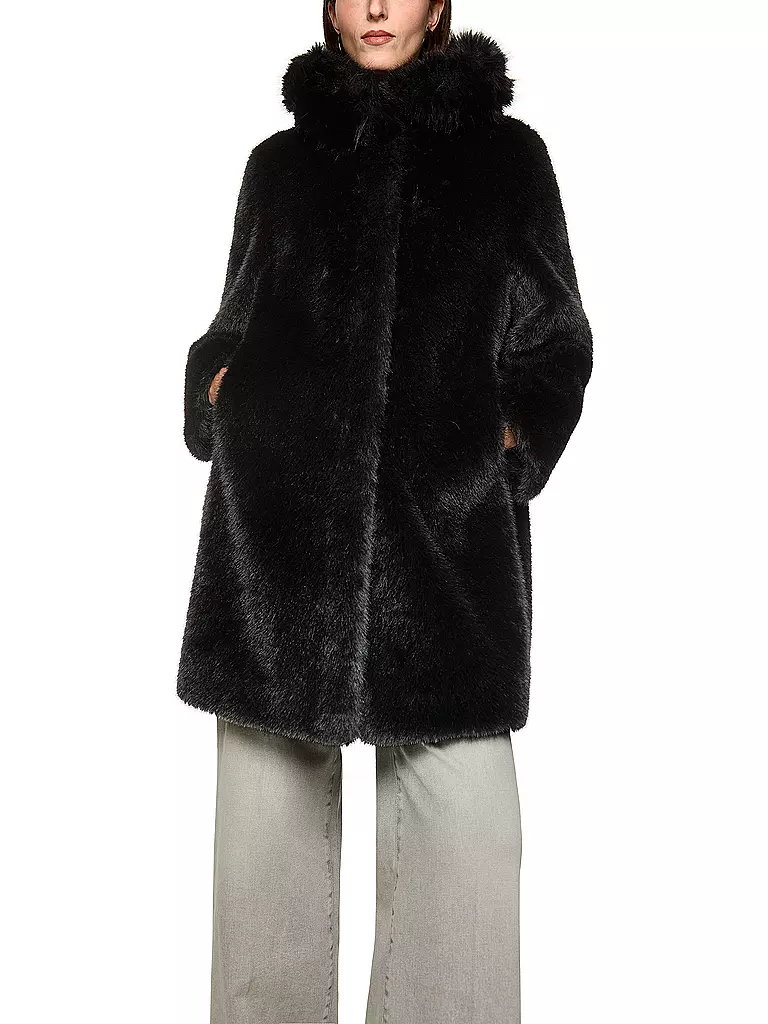 MARC CAIN | Manteau en fausse fourrure | 