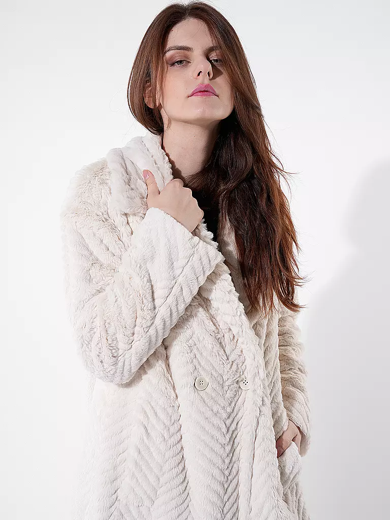 MARC CAIN | Manteau en fausse fourrure | 