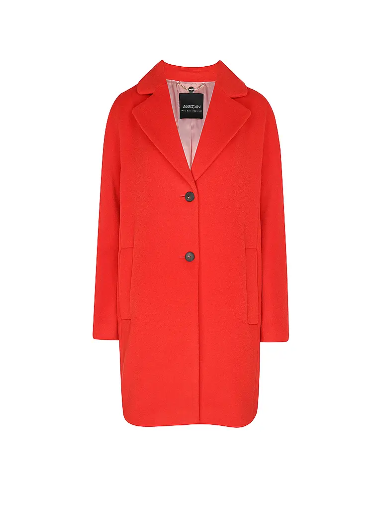 MARC CAIN | Manteau en laine | rot