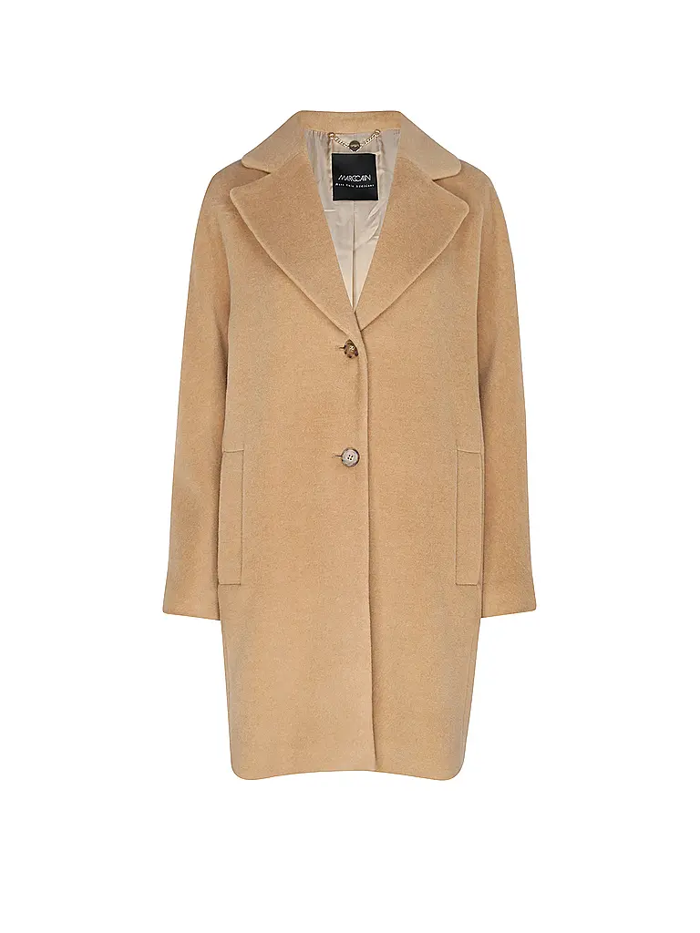 MARC CAIN | Manteau en laine | beige