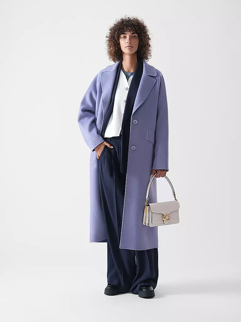 MARC CAIN | Manteau en laine | blau