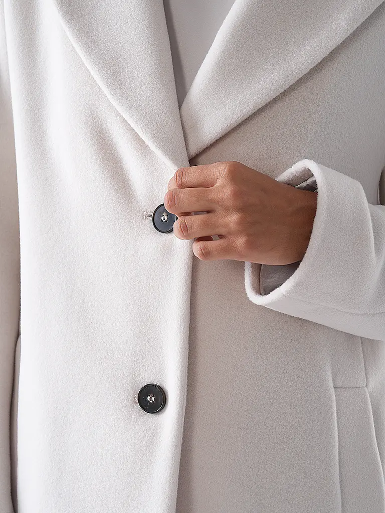 MARC CAIN | Manteau en laine | hellgrau