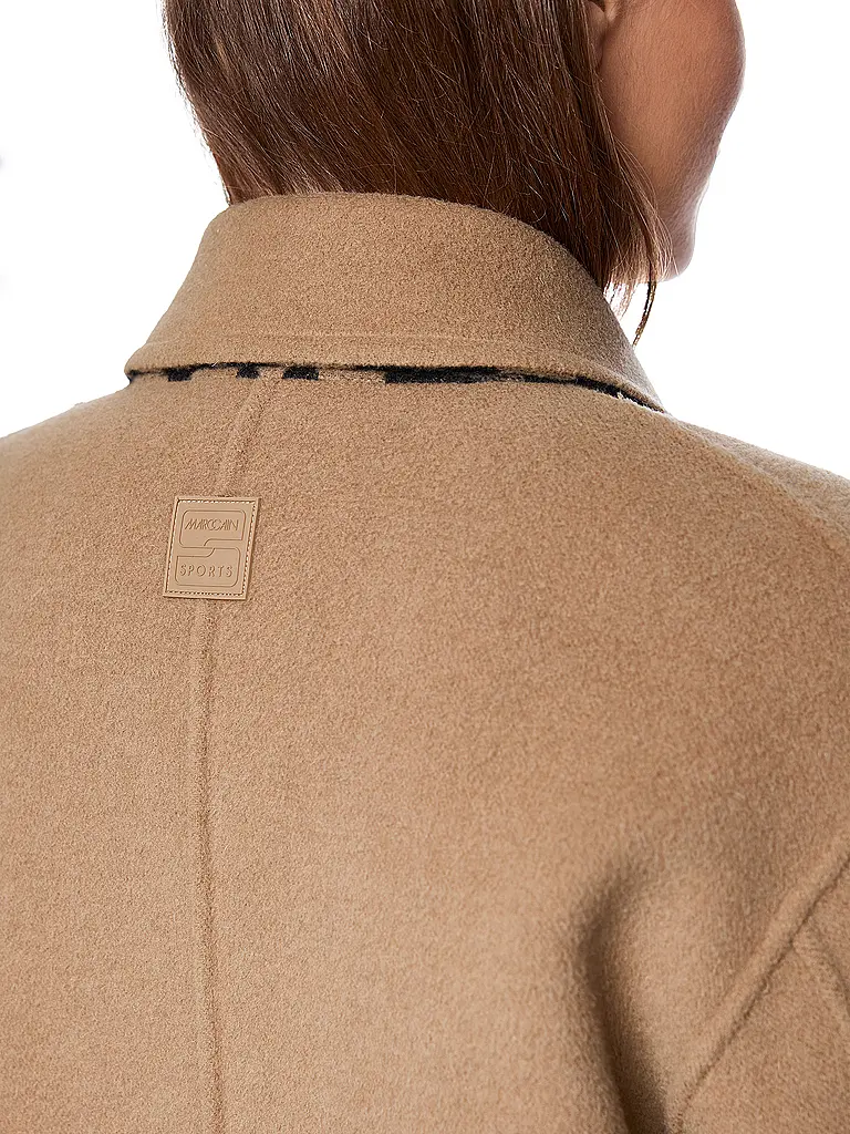 MARC CAIN | Manteau réversible | hellbraun