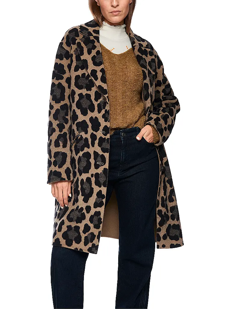 MARC CAIN | Manteau réversible | hellbraun