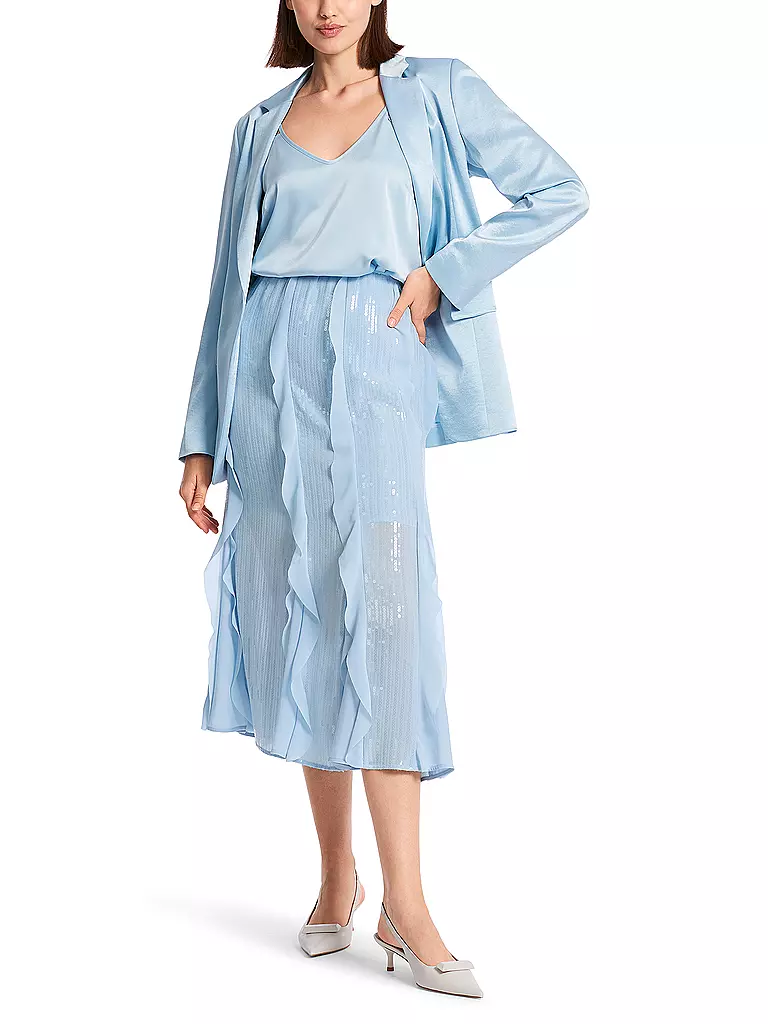 MARC CAIN | Midi-jupe | hellblau