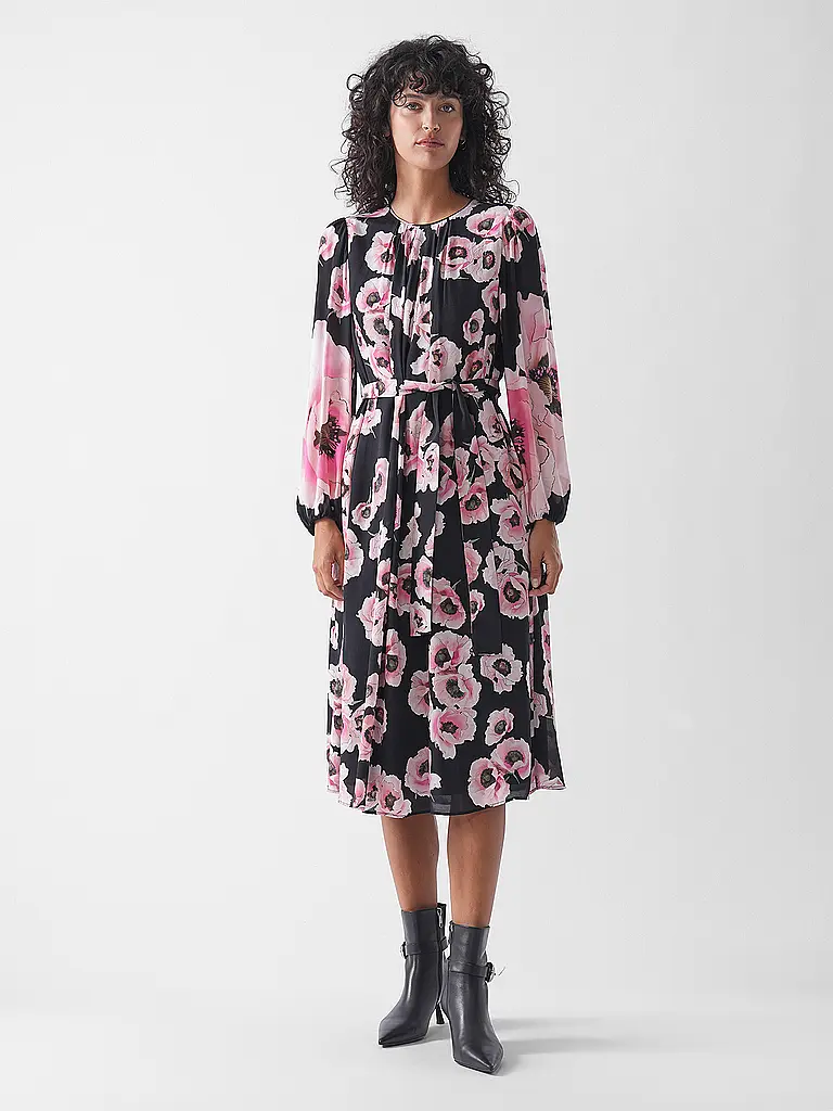 MARC CAIN | Midikleid | schwarz