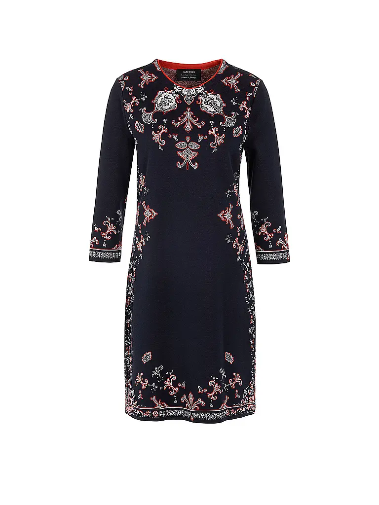 MARC CAIN | Midikleid | Bleu foncé