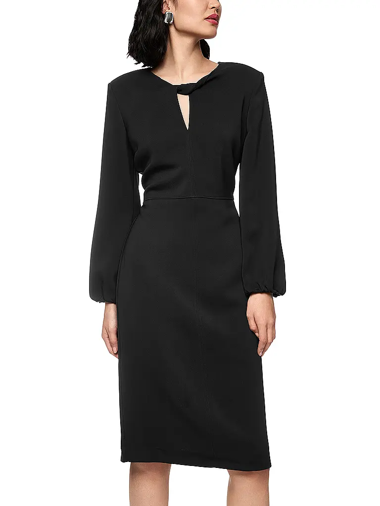 MARC CAIN | Midikleid | schwarz