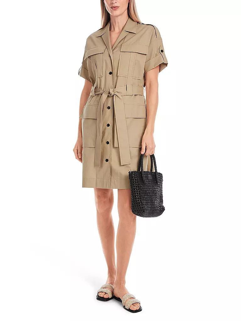 MARC CAIN | Mini-robe | Marron clair