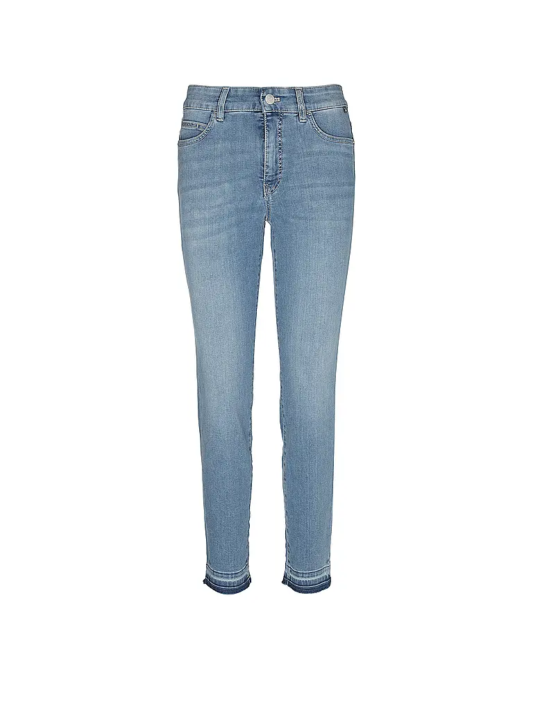 MARC CAIN | Nom du produit: Jeans Slim Fit SILEA
Marque: MARC CAIN
Couleur: bleu
Catégories: Mode,Femme

Matière: Denim,Coton,Stretch
Motif: Uni
Longueur (Pantalons/Jeans): Longueur 7/8
Style: Glamour
Hauteur de taille: Taille haute
Détails: Poches latérales,Stra | Bleu