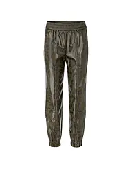 MARC CAIN | Pantalon aspect cuir ROYE | Olive