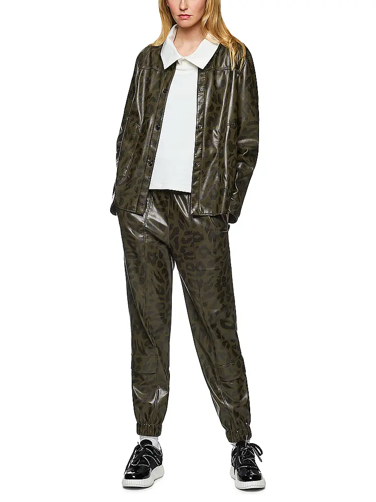 MARC CAIN | Pantalon aspect cuir ROYE | 