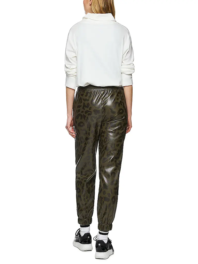 MARC CAIN | Pantalon aspect cuir ROYE | 