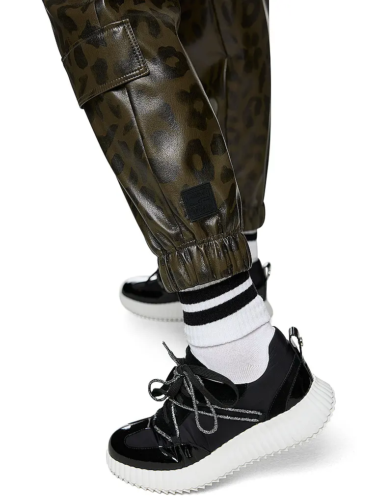 MARC CAIN | Pantalon aspect cuir ROYE | 