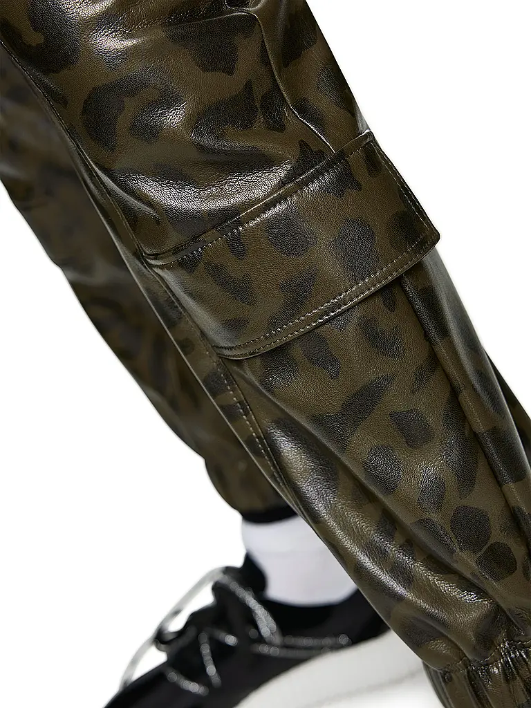 MARC CAIN | Pantalon aspect cuir ROYE | 