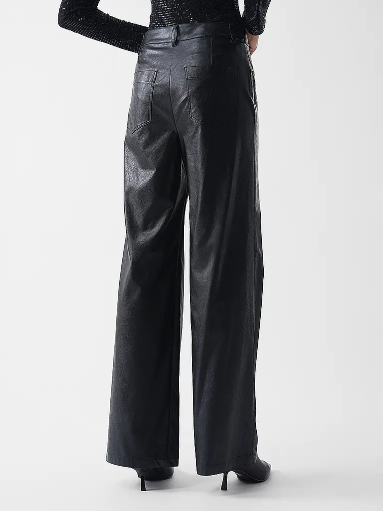 MARC CAIN | Pantalon aspect cuir WARRI | 