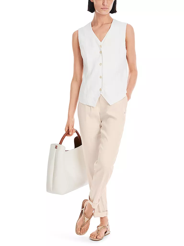 MARC CAIN | Pantalon business 7/8 RHODOS | creme