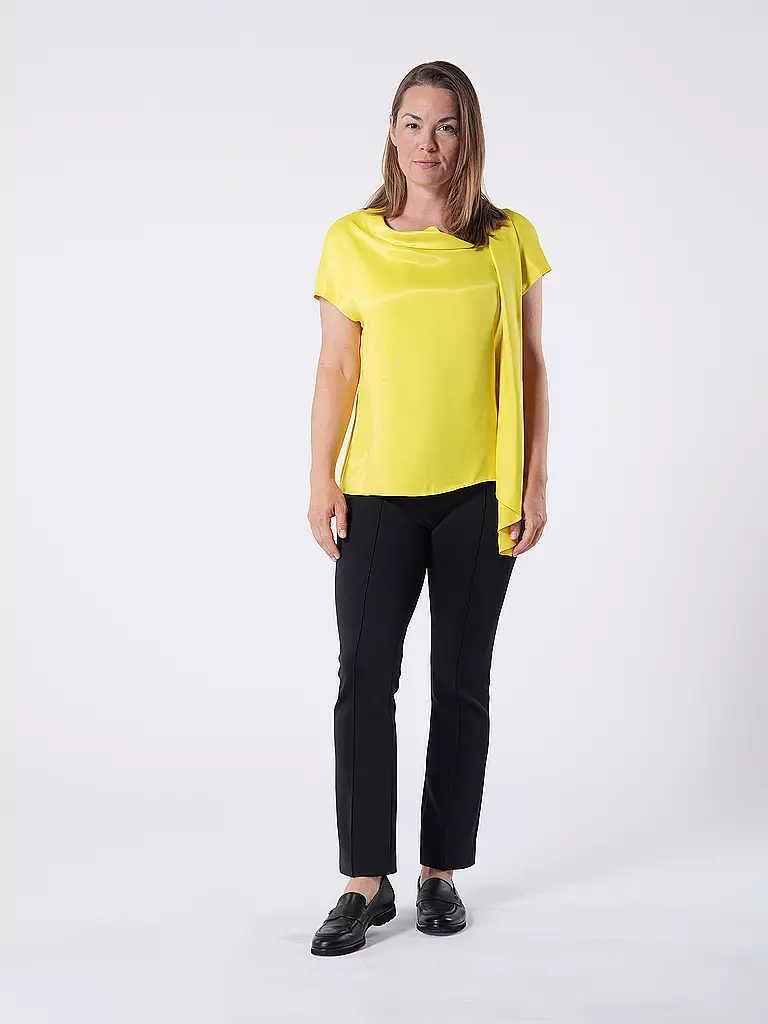 MARC CAIN | Pantalon coupe évasée FREDERICA | schwarz