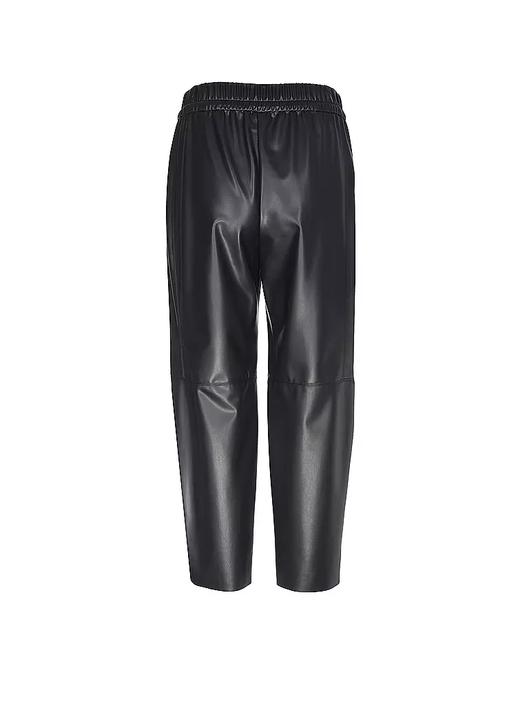 MARC CAIN | Pantalon coupe jogging aspect cuir RANCHI | 