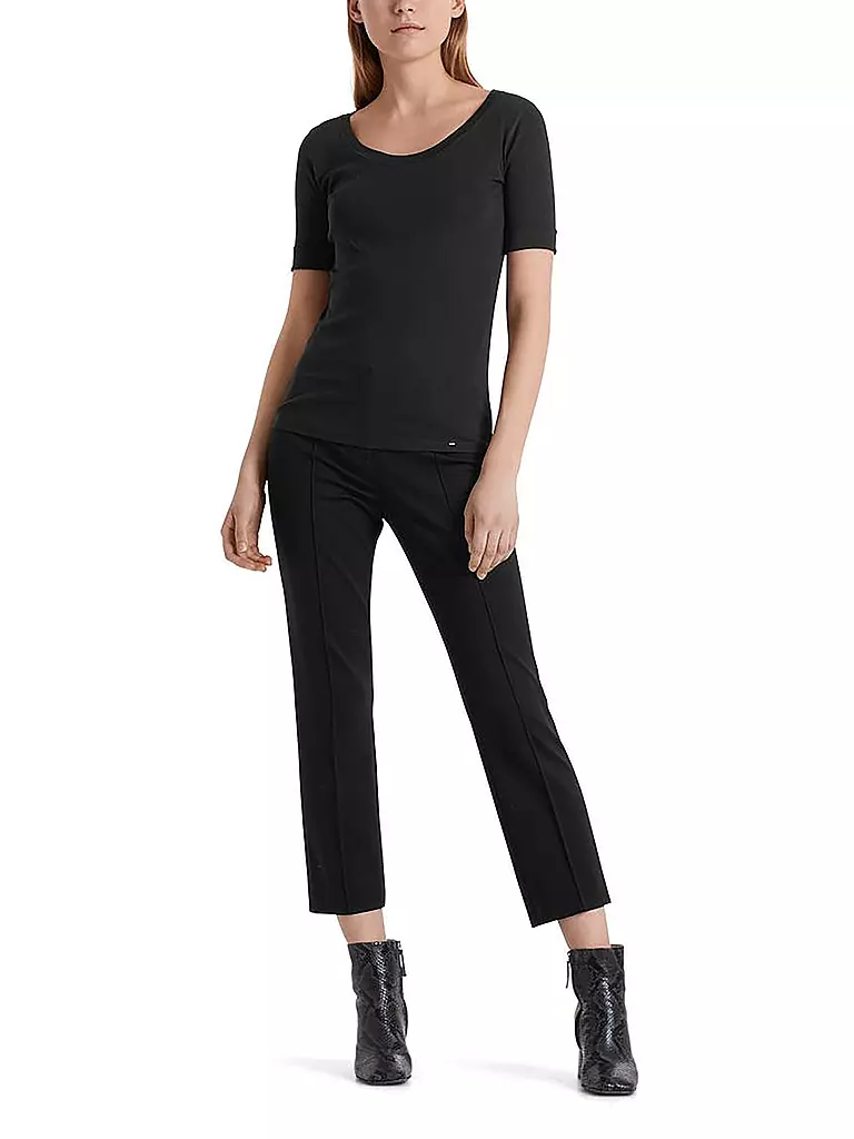 MARC CAIN | Pantalon coupe jogging | Noir