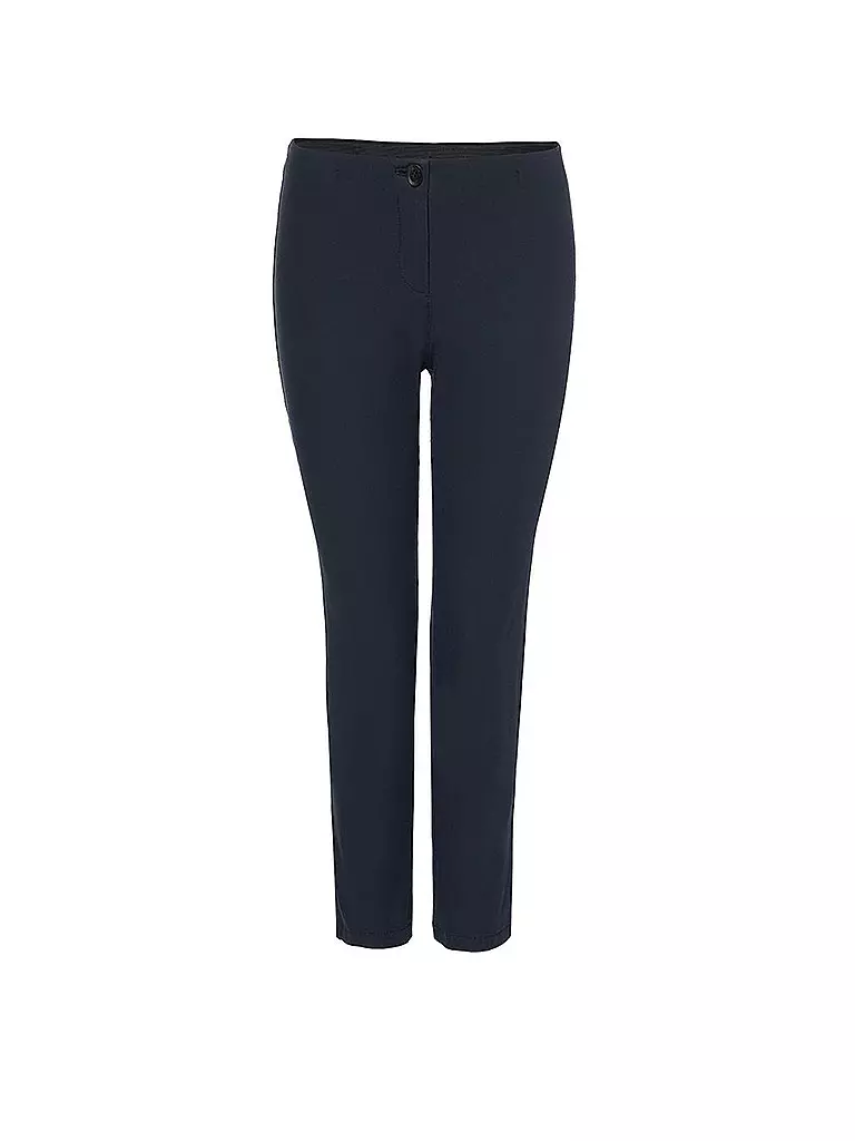MARC CAIN | Pantalon de tailleur 7/8 | Bleu foncé
