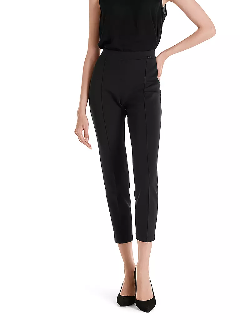 MARC CAIN | Pantalon de tailleur 7/8 | schwarz