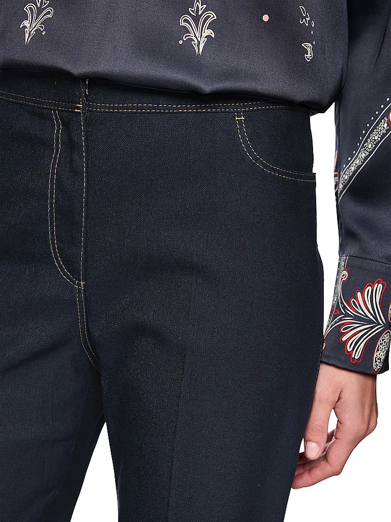 MARC CAIN | Pantalon de tailleur FAID | Bleu foncé