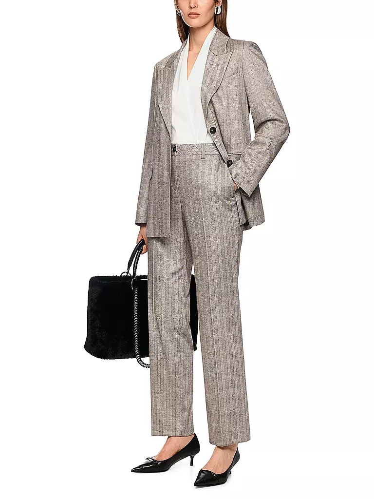MARC CAIN | Pantalon de tailleur FENDOU | Gris clair
