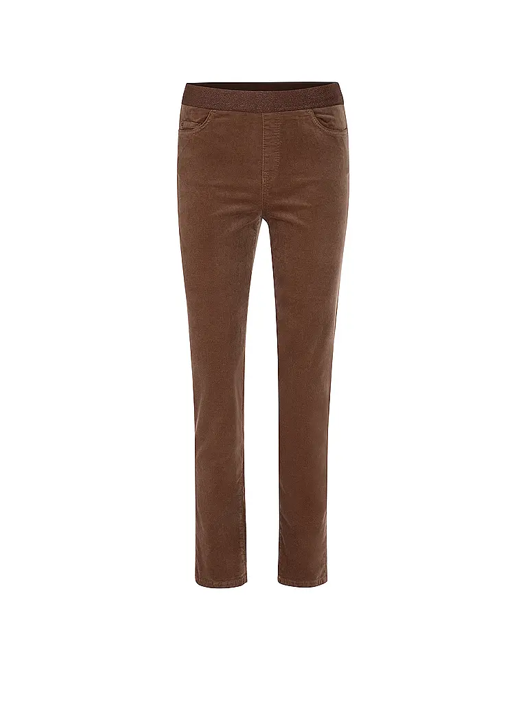 MARC CAIN | Pantalon de tailleur SIENA | Marron