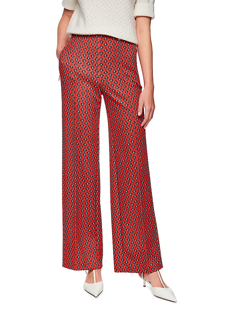 MARC CAIN | Pantalon de tailleur WINDER | Rouge