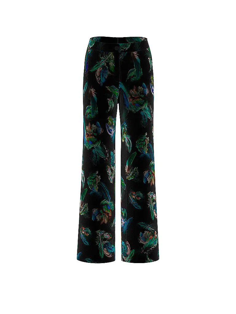 MARC CAIN | Pantalon de tailleur | Vert foncé